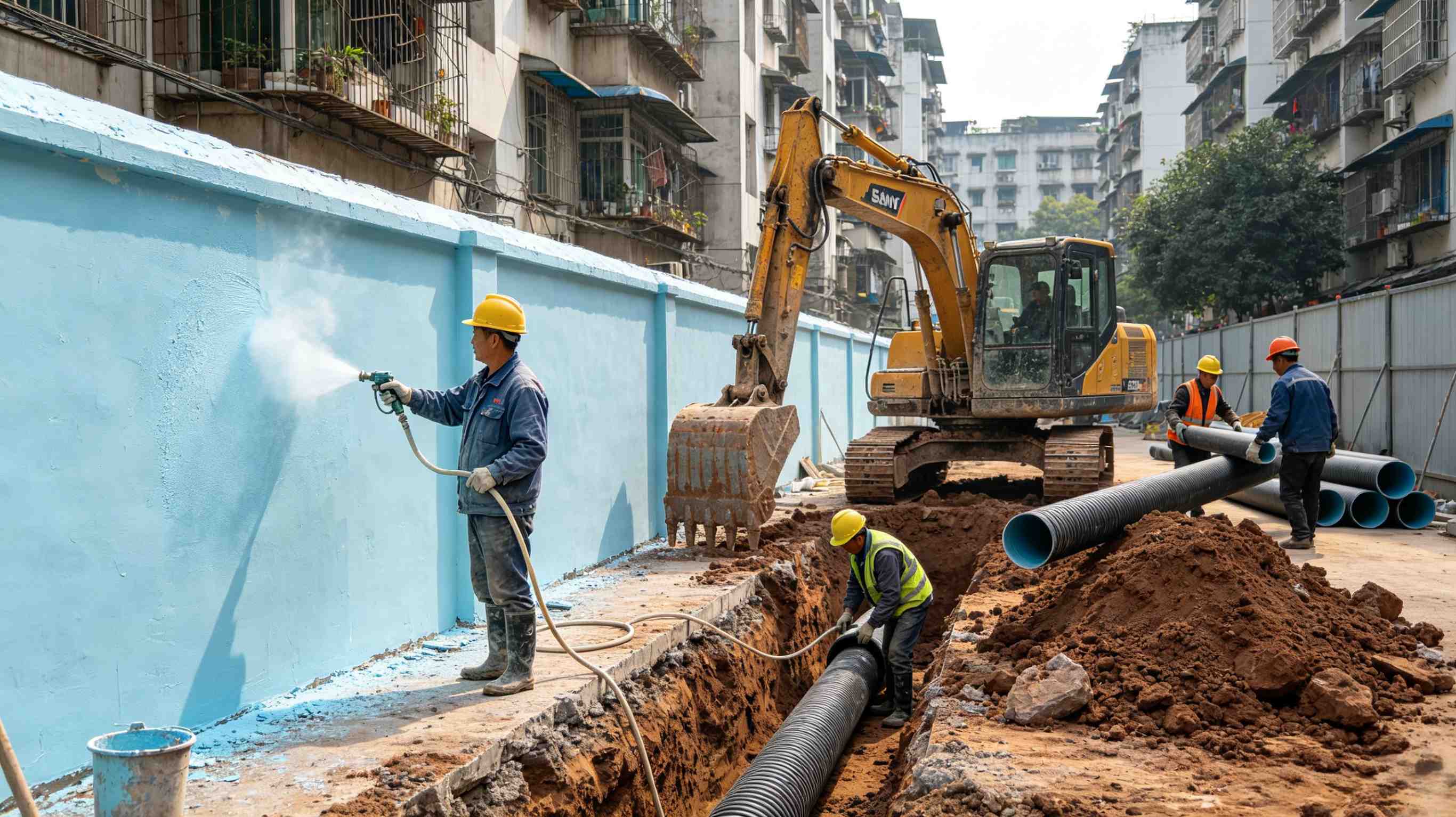 四川中聚隆承建安居区凤凰片区老旧小区改造提升项目三标段